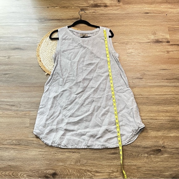 FLAX Tunic Linen Short Dress - Picture 5 of 8